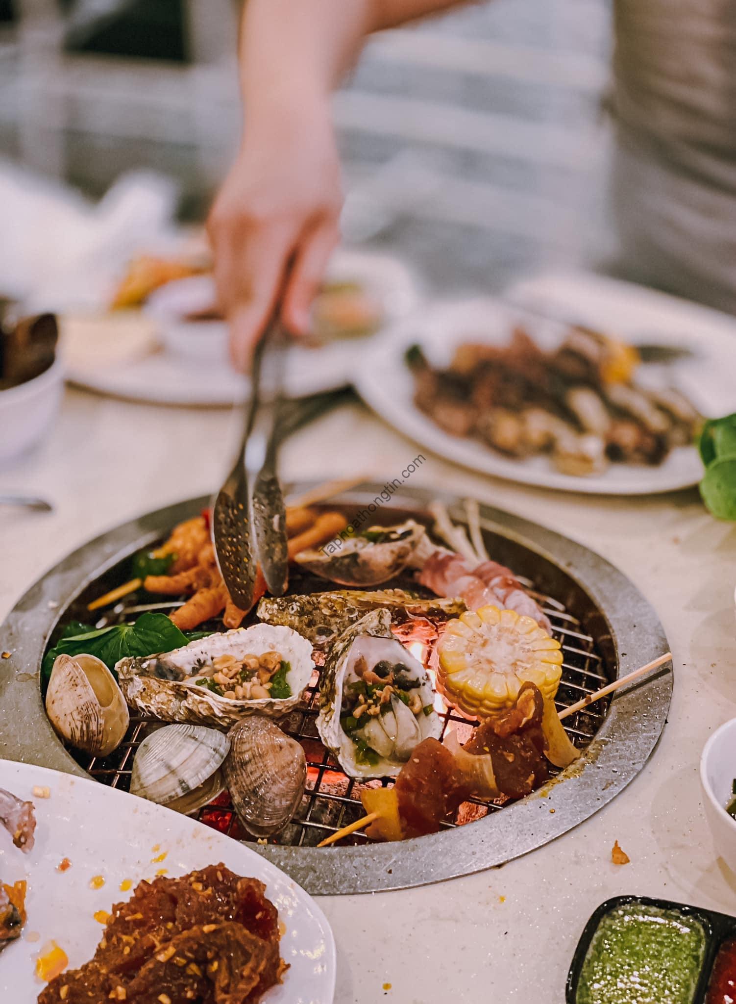 Review  Nhà Hàng Buffet BBQ Nha Trang (chuyên hải sản nướng) 18
