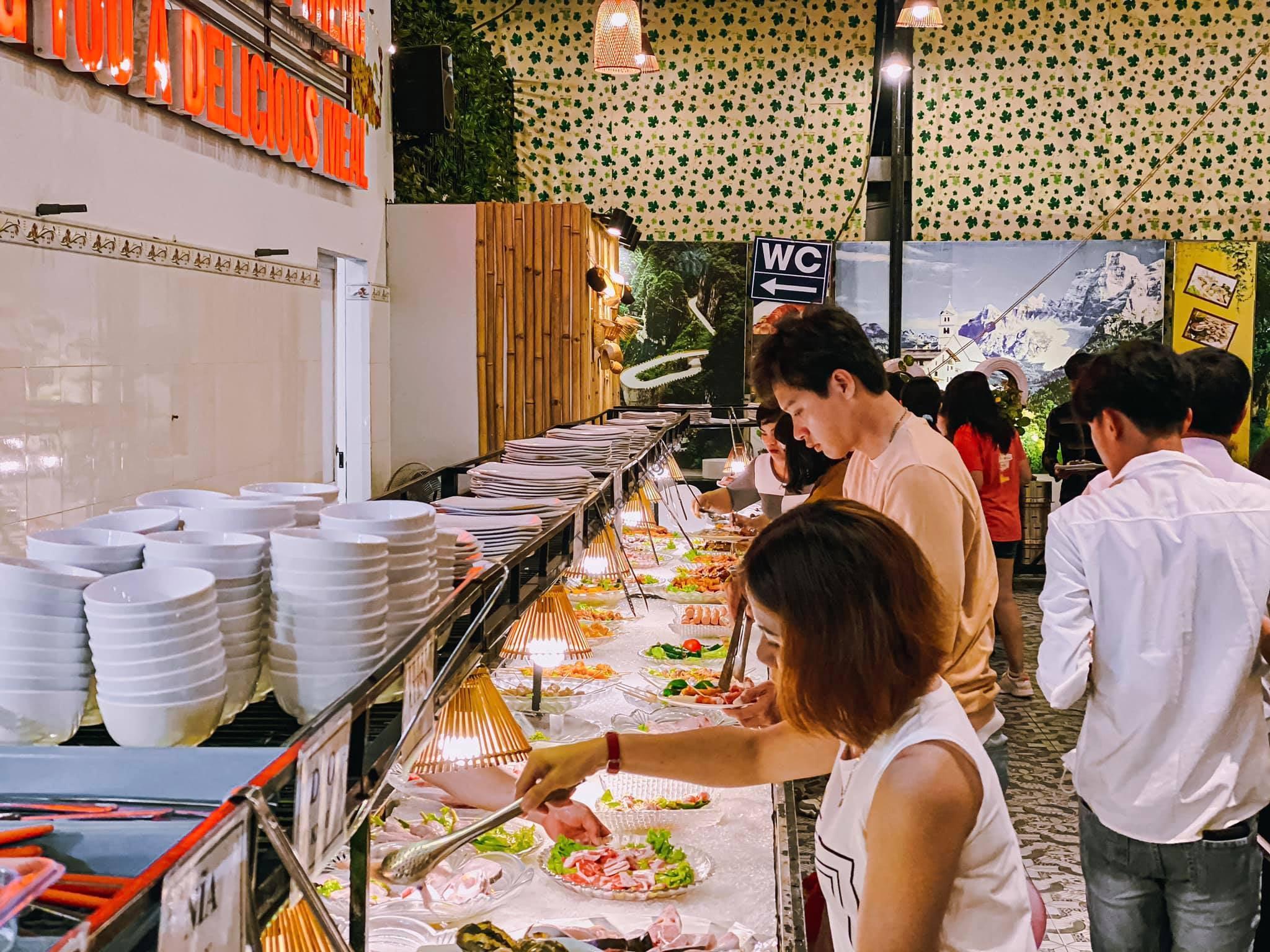 Review  Nhà Hàng Buffet BBQ Nha Trang (chuyên hải sản nướng) 6