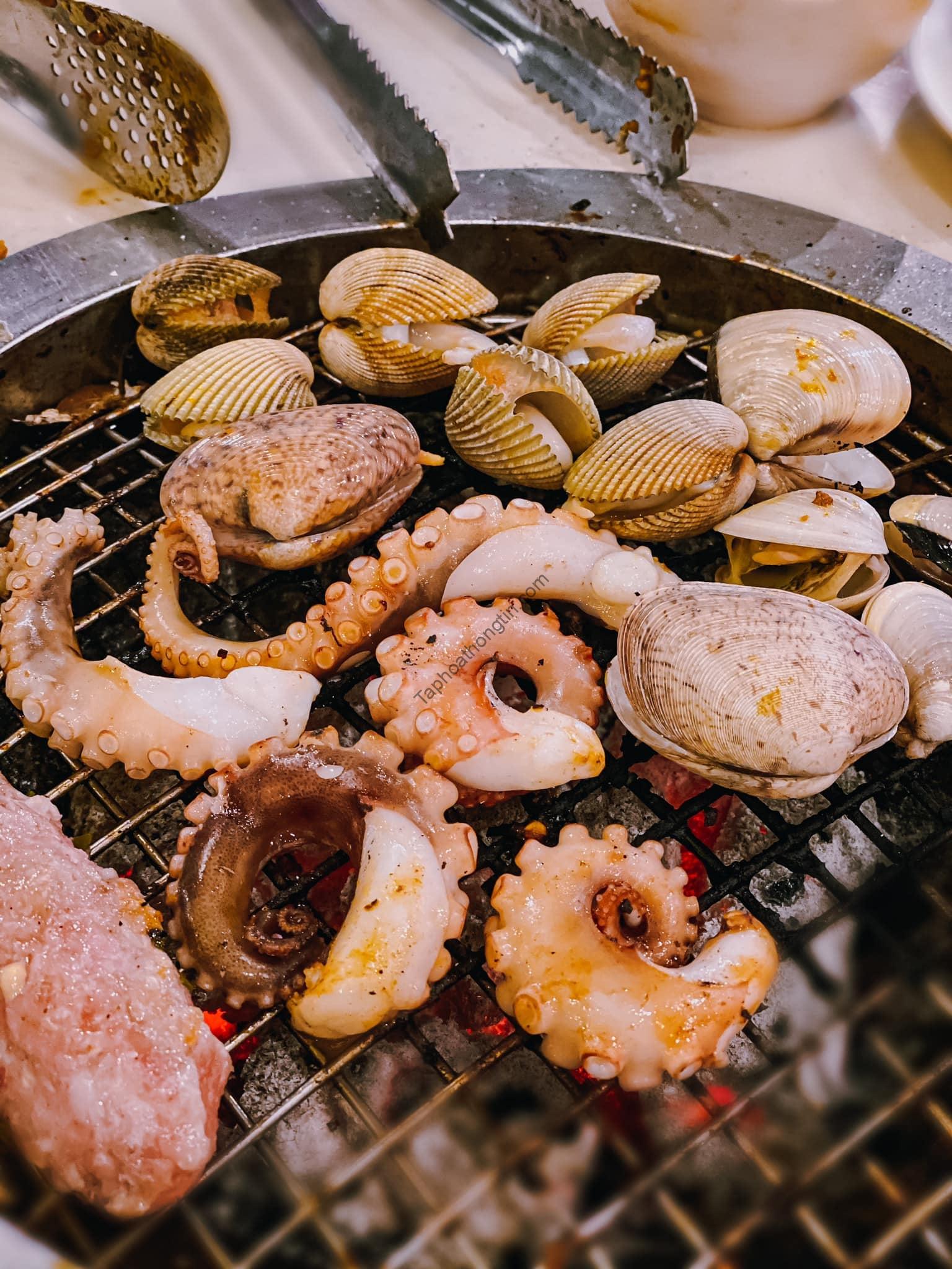 Review  Nhà Hàng Buffet BBQ Nha Trang (chuyên hải sản nướng) 17