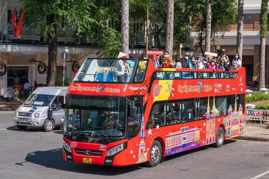 Thông tin Vé xe buýt 2 tầng tại các điểm thành phố 1