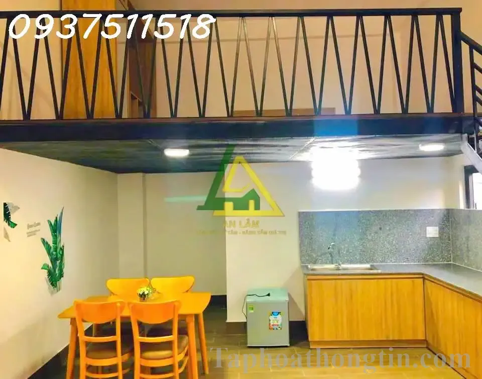 Cho thuê căn hộ đường Mai Hắc Đế phường 6