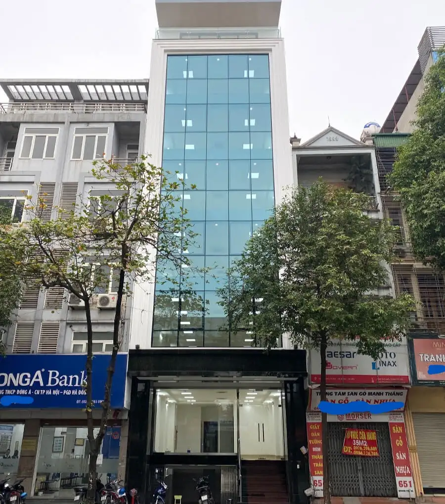 Cần bán toà nhà văn phòng TT Q.Đống Đa 88m*mt 7m x 8T thang máy Dòng tiền 1 tỷ/năm