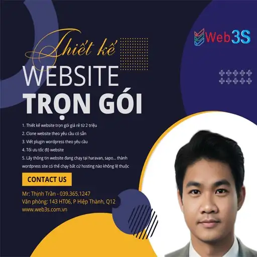 Nhận thiết kế website trọn gói, clone web giá rẻ tỉnh Long An