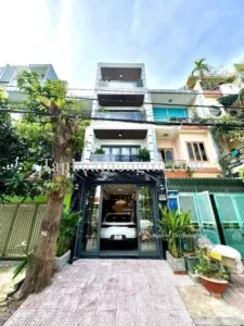 Đẳng Cấp KDC Quận 7,Nhà phố sát PMH – Vị trí ngay công viên – gara xe hơi DT 4m x 20m, 4 Tầng Mới XD