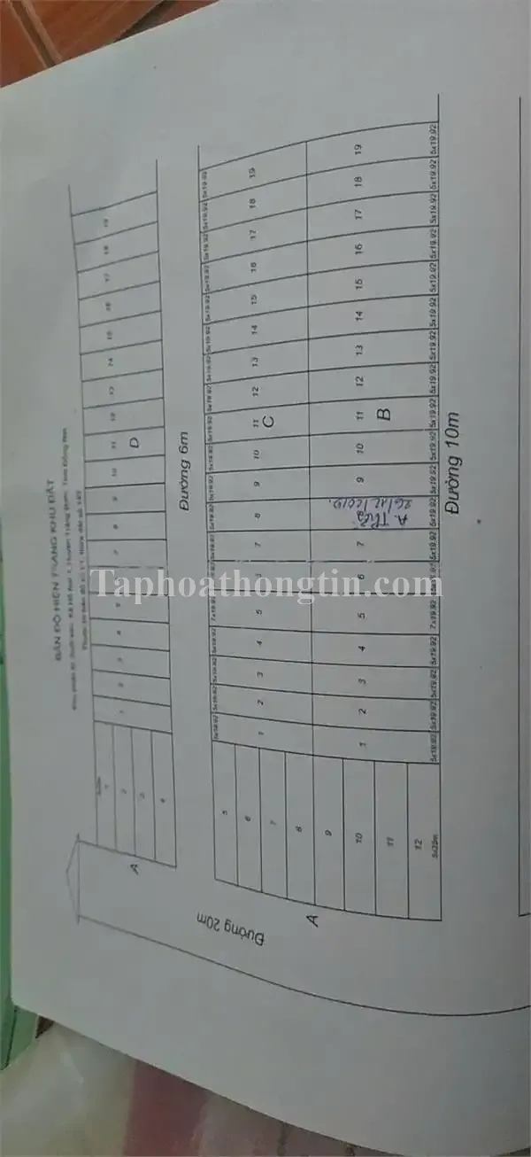 CHÍNH CHỦ Cần Bán Gấp 2 Lô Sổ Chung Tại Xã Hố Nai, Trảng Bom, Đồng Nai 3