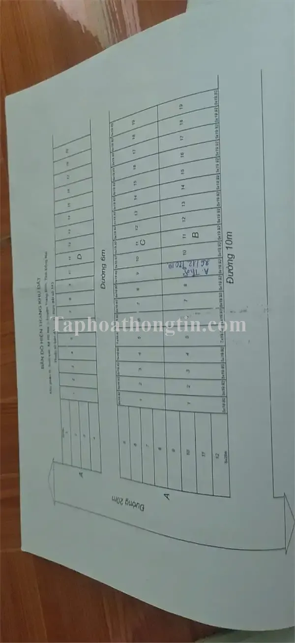 CHÍNH CHỦ Cần Bán Gấp 2 Lô Sổ Chung Tại Xã Hố Nai, Trảng Bom, Đồng Nai 4