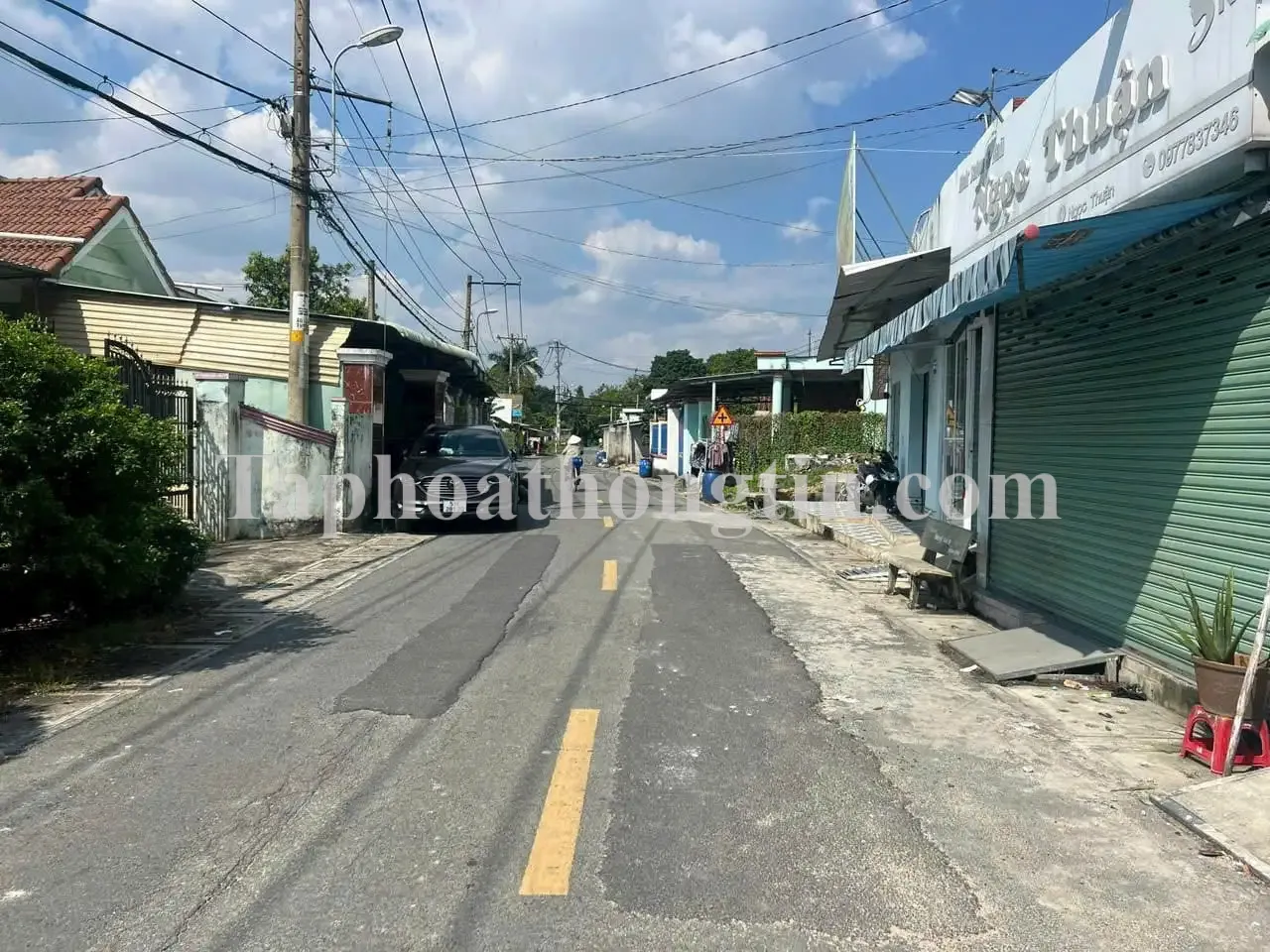 bán nhà mặt tiền thị trấn củ chi đường 12A ngang 7m 2