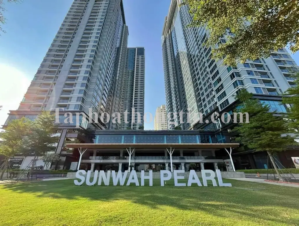 Cho thuê căn hộ Sunwah Pearl Sài Gòn 1PN Khu Sài Gòn Pearl Căn hộ trung tâm giá 22 triệu 4