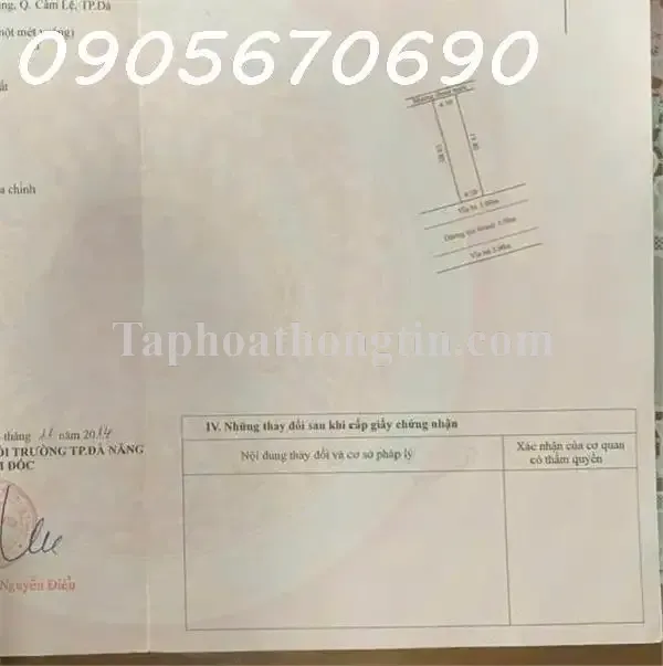 Lô đất đẹp vuông vắn đường Bùi Xương Trạch phường Khuê Trung quận Cẩm Lệ. 3