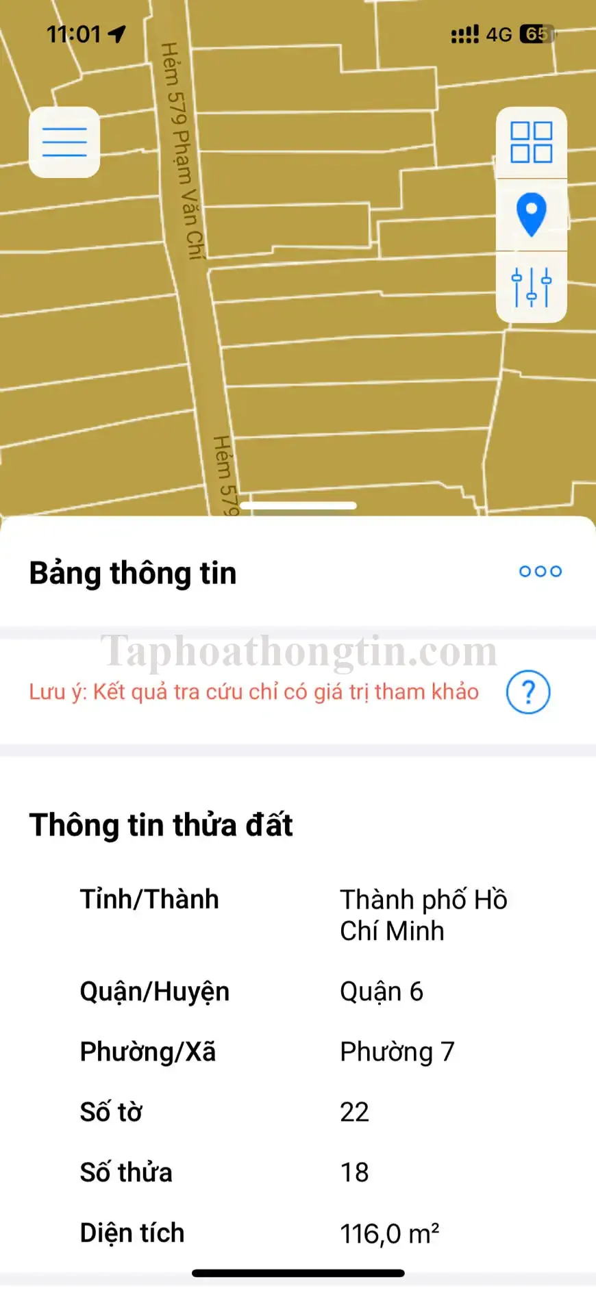 SIÊU RẺ !! ĐẤT HXH PHẠM VĂN CHÍ, QUẬN 6 – ĐẤT FULL THỔ CƯ 105M² – GIÁ HƠN 8 TỶ 4