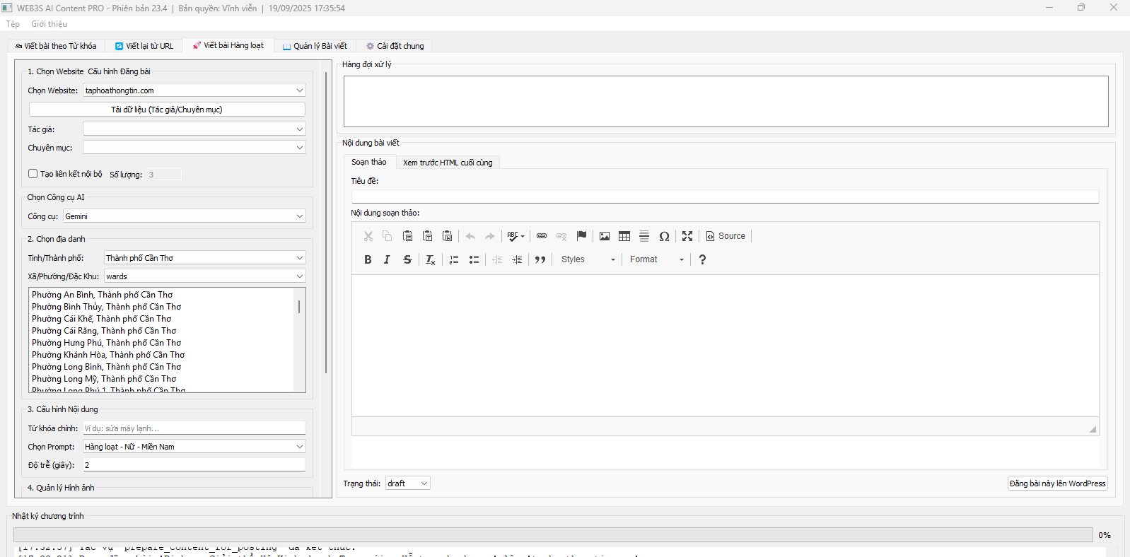 Hướng dẫn sử dụng Tool Web3s AI Content hiệu quả nhất - ảnh minh họa 1