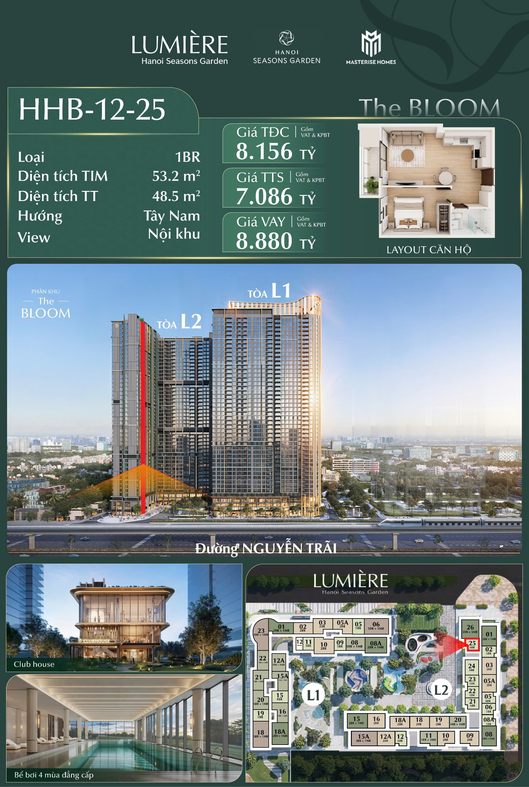 HHB-12-25 THE BLOOM – CHỐN BÌNH YÊN NỞ HOA GIỮA PHỐ THỊ NÁO NHIỆT🌿
