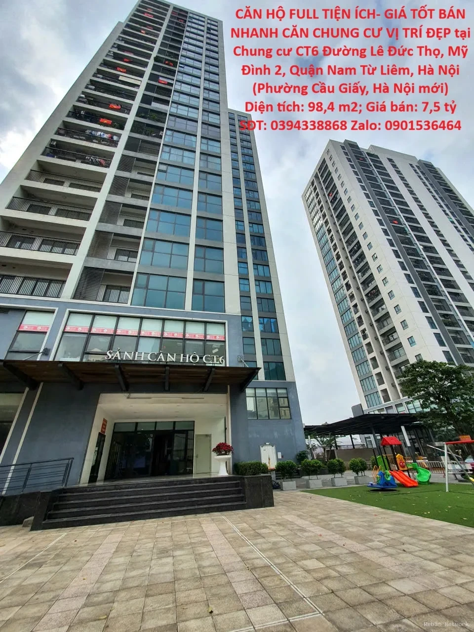 CĂN HỘ FULL TIỆN ÍCH- GIÁ TỐT BÁN NHANH CĂN CHUNG CƯ VỊ TRÍ ĐẸP tại quận Nam Từ Liêm, HN
