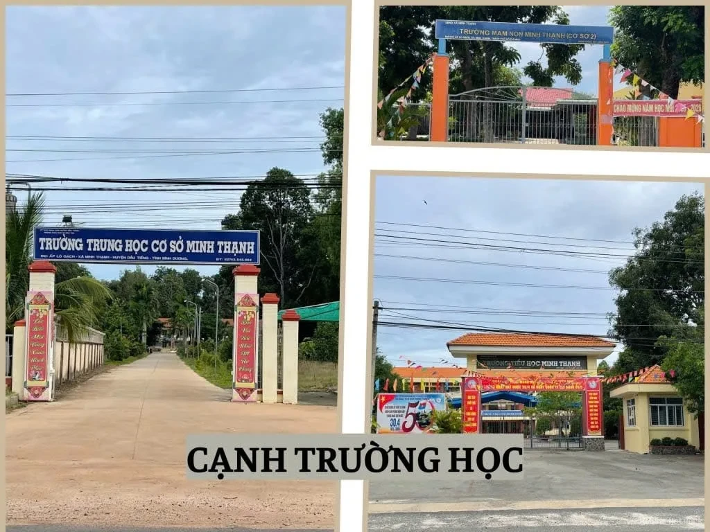 SỞ HỮU NGAY ĐẤT LIỀN KỀ CHỢ – TRƯỜNG HỌC – UBND Xã Minh Thạnh, Dầu Tiếng, Bình Dương 4