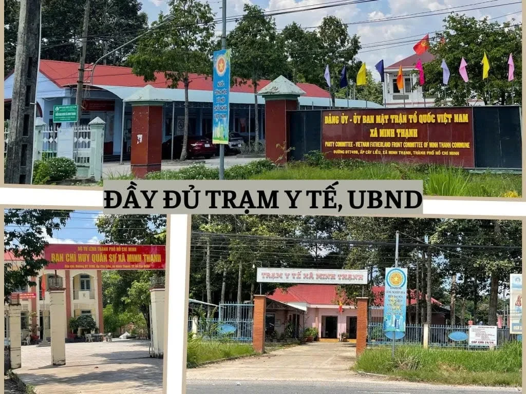 SỞ HỮU NGAY ĐẤT LIỀN KỀ CHỢ – TRƯỜNG HỌC – UBND Xã Minh Thạnh, Dầu Tiếng, Bình Dương 3