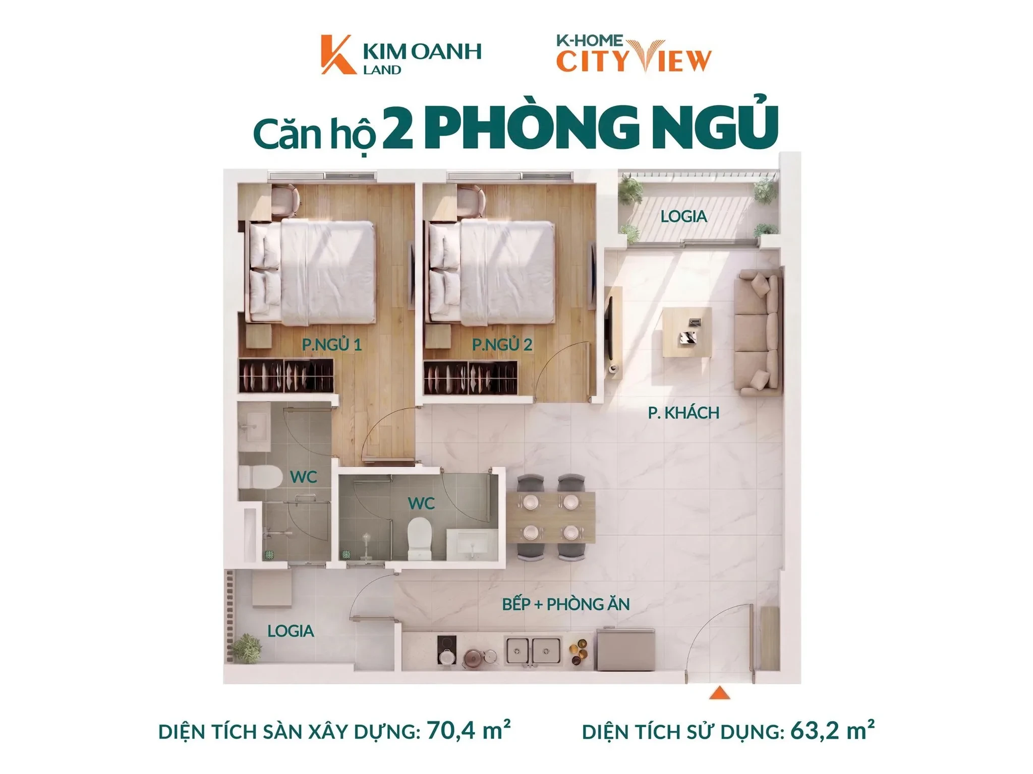 CƠ HỘI SỞ HỮU NHÀ Ở XÃ HỘI K-HOME TẠI Phường Tân Biên, Thành phố Biên Hòa, Đồng Nai 4