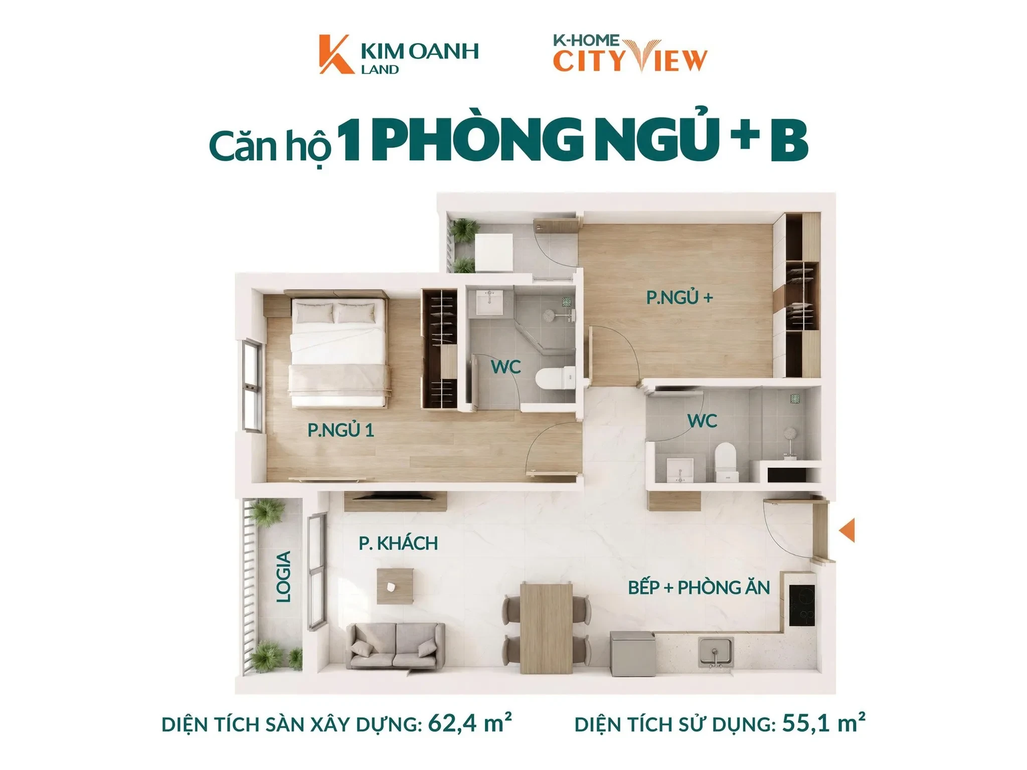 CƠ HỘI SỞ HỮU NHÀ Ở XÃ HỘI K-HOME TẠI Phường Tân Biên, Thành phố Biên Hòa, Đồng Nai 3