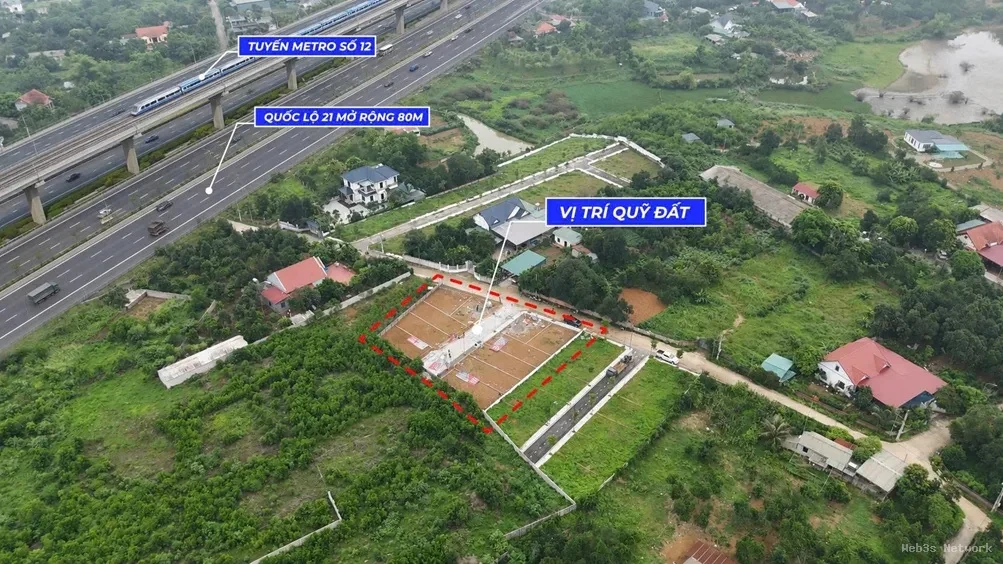ĐẤT ĐẸP- GIÁ TỐT BÁN NHANH LÔ ĐẤT ĐẦU TƯ LÀ SINH LỜI tại Hoà Lạc, Thạch Thất Hà Nội 5