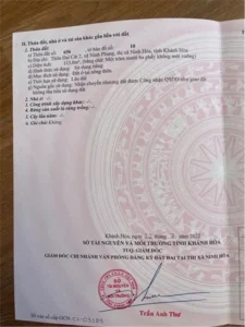 HOT HOT – CHÍNH CHỦ CẦN BÁN ĐẤT TẠI Xã Ninh Phụng, thị xã Ninh Hòa, tỉnh Khánh Hòa.