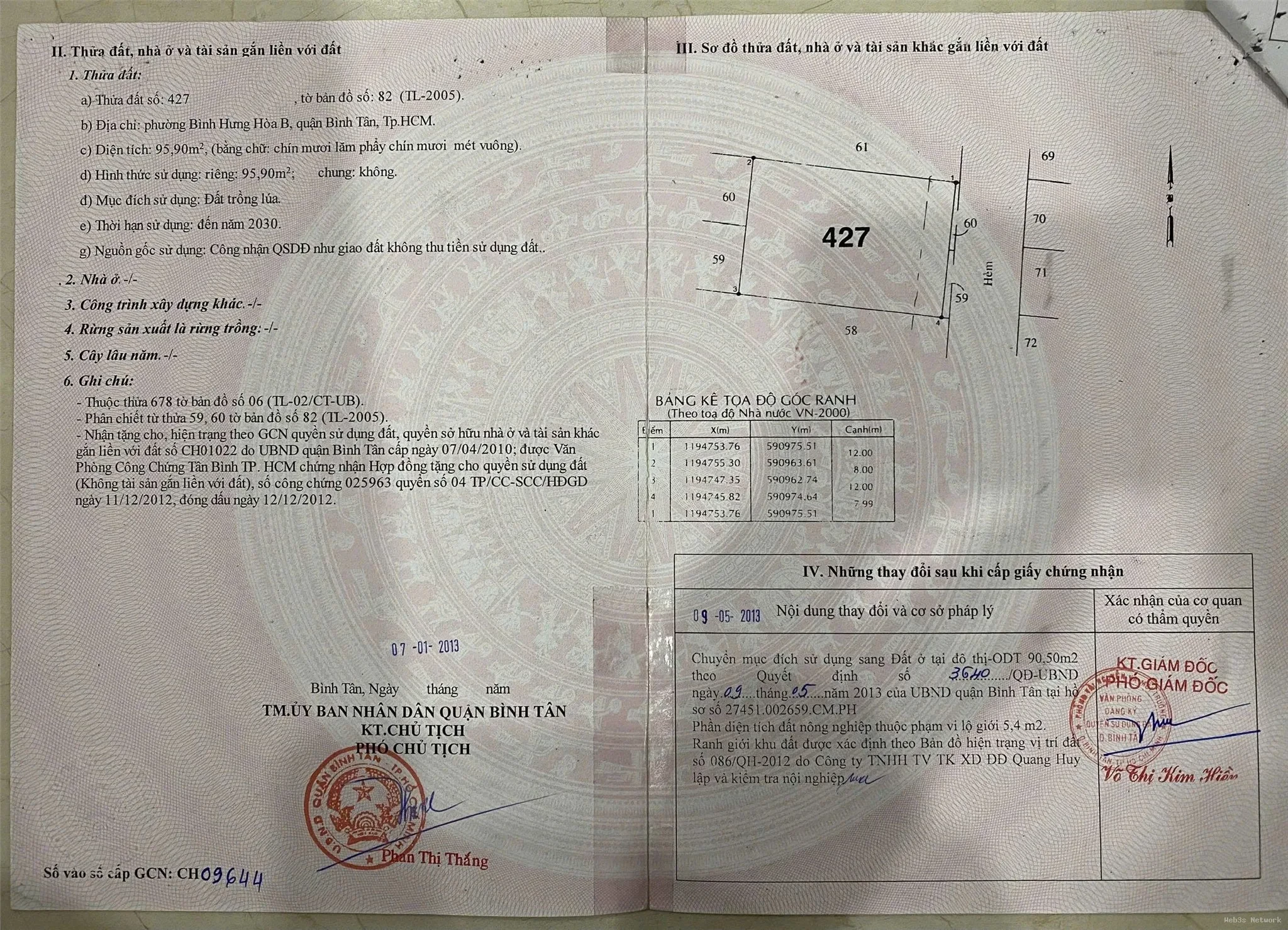 CHÍNH CHỦ CẦN BÁN ĐẤT VỊ TRÍ ĐẸP TẶNG KÈM NHÀ 2 TẦNG Phường Bình Hưng Hòa B, Bình Tân, HCM 4