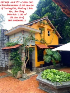 ĐẤT ĐẸP – GIÁ TỐT – CHÍNH CHỦ CẦN BÁN NHANH Lô đất Phường 1, Bảo Lộc, Lâm Đồng – VỊ TRÍ SIÊU ĐẸP