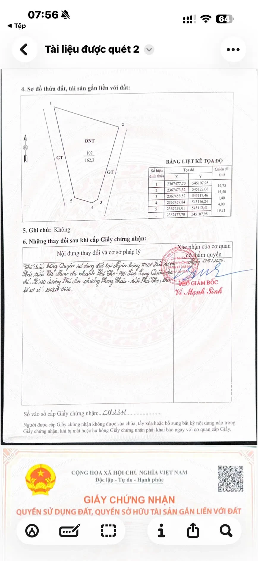 HOT HOT – CHÍNH CHỦ CẦN BÁN 2 LÔ ĐẤT TẠI TX. PHÚ THỌ VÀ H. THANH BA, tỉnh Phú Thọ. 2