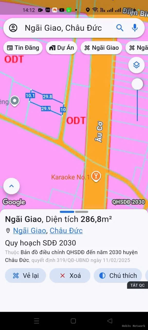 ĐẤT ĐẸP – ĐẦU TƯ SINH LỜI – Chính Chủ Bán Lô Đất Trung Tâm Ngãi Giao, Châu Đức, BRVT 3