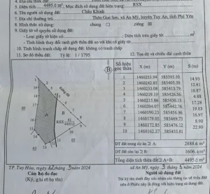 ĐẤT ĐẸP – GIÁ TỐT – Chính Chủ Bán Đất ONT Đã Quy Hoạch Giai sơn, an mỹ, Xã An Mỹ, Tuy An, Phú Yên