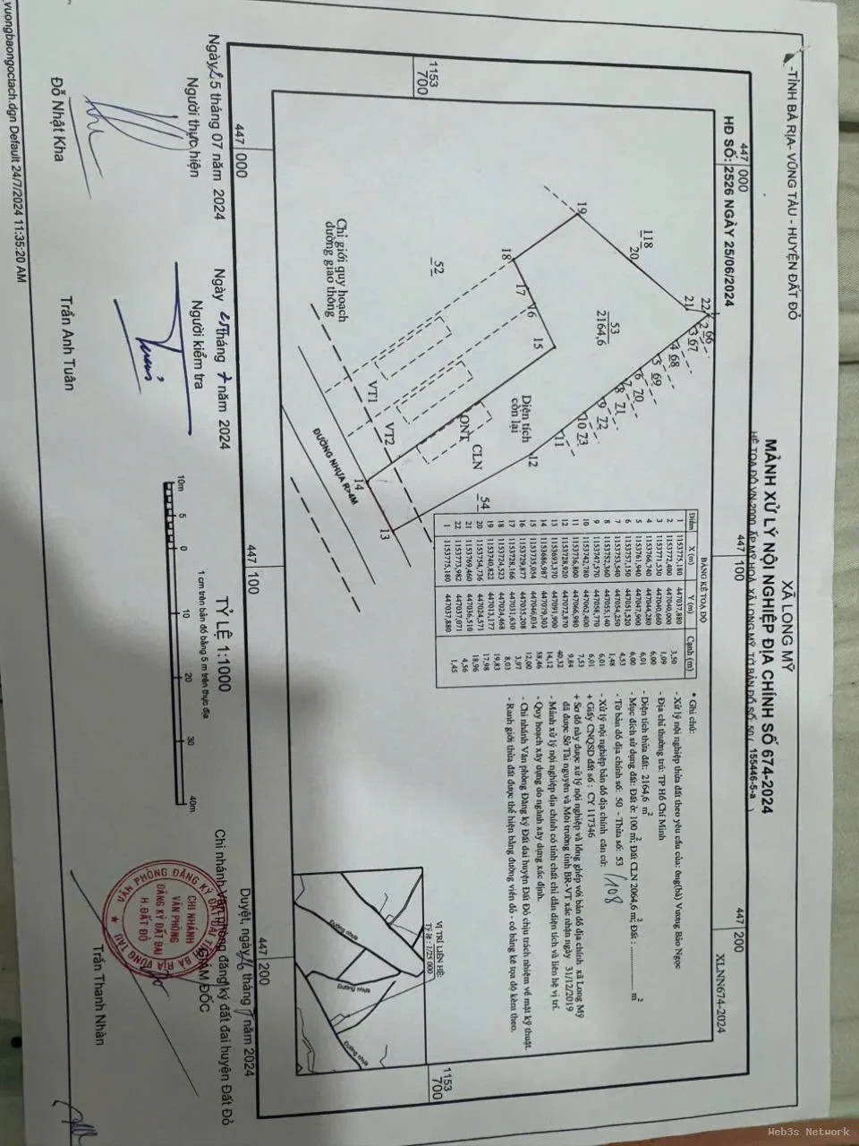 CƠ HỘI ĐẦU TƯ SINH LỜI – Chính Chủ Bán Lô Đất Xã Long Mỹ, Đất Đỏ, Bà Rịa Vũng Tàu 2