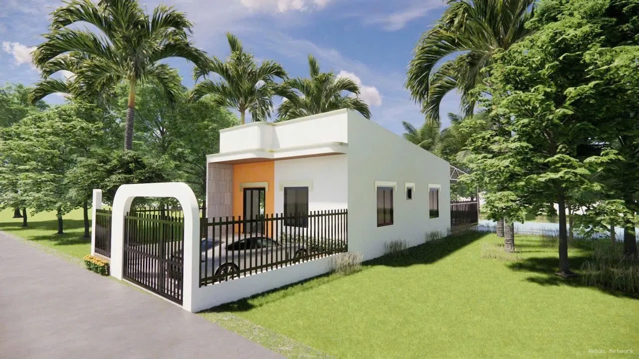 CHÍNH CHỦ Bán Đất Thổ Cư VIEW SÔNG KÈM NHÀ MỚI XÂY (hoàn thiện 70%) – xã Nhơn Ái, TP. Cần Thơ 3