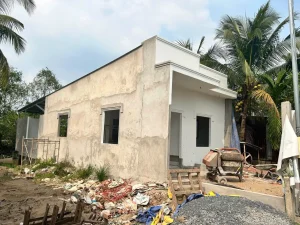 CHÍNH CHỦ Bán Đất Thổ Cư VIEW SÔNG KÈM NHÀ MỚI XÂY (hoàn thiện 70%) – xã Nhơn Ái, TP. Cần Thơ