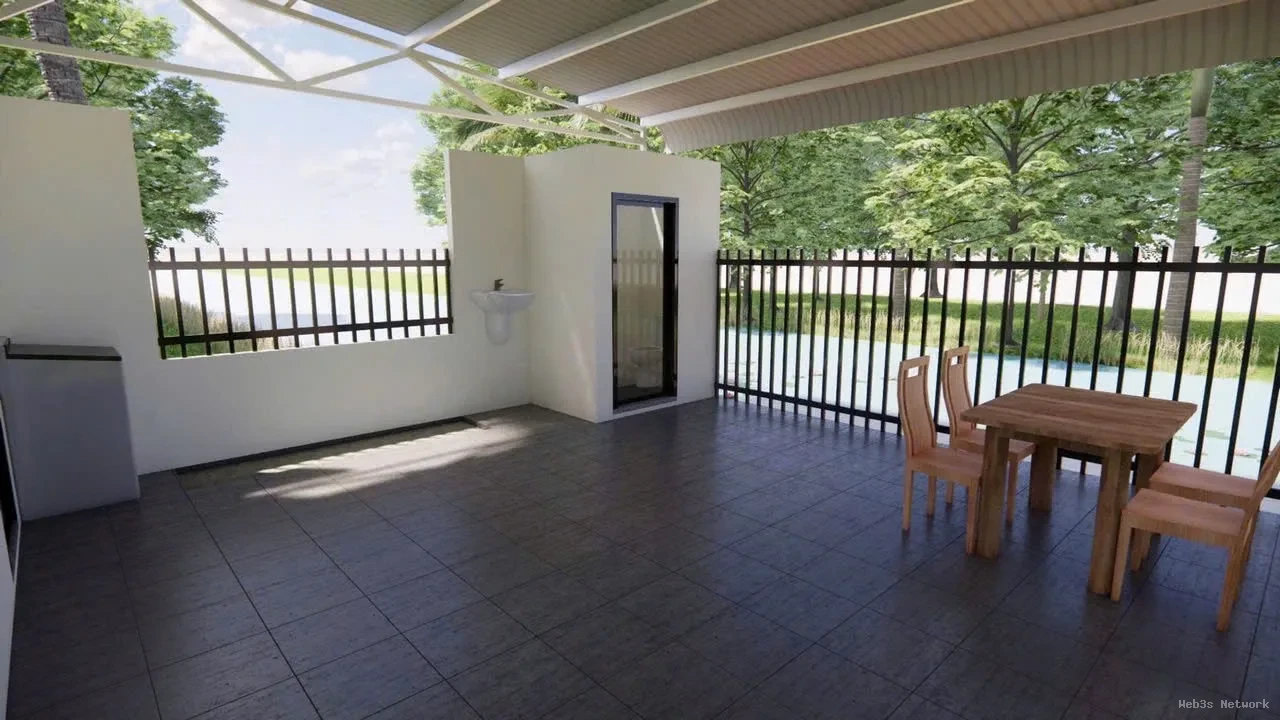 CHÍNH CHỦ Bán Đất Thổ Cư VIEW SÔNG KÈM NHÀ MỚI XÂY (hoàn thiện 70%) – xã Nhơn Ái, TP. Cần Thơ 4