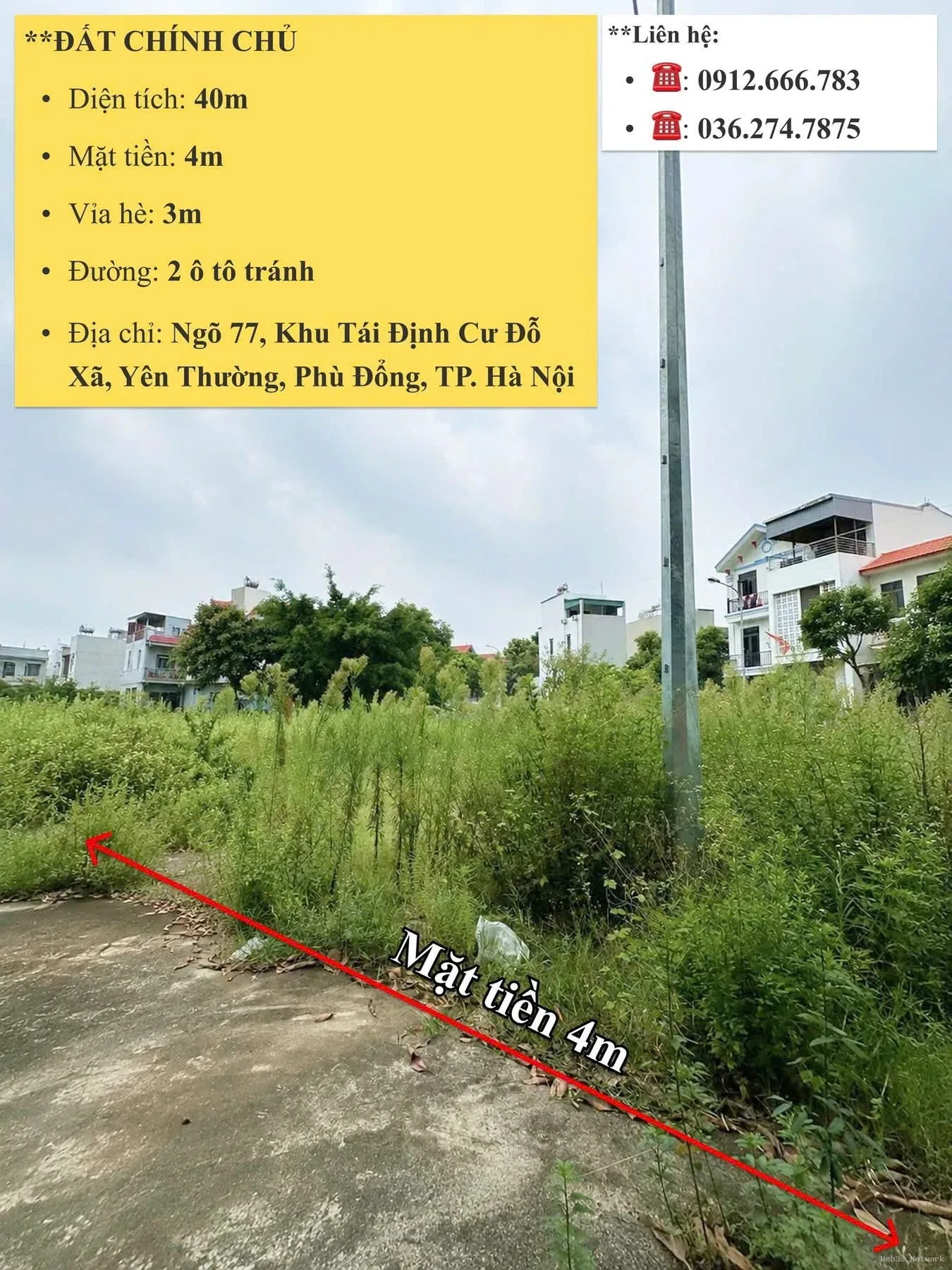 ĐẤT ĐẸP- GIÁ TỐT BÁN NHANH LÔ ĐẤT ĐẦU TƯ LÀ SINH LỜI TẠI Yên Thường Phù Đổng thành phố Hà Nội 5