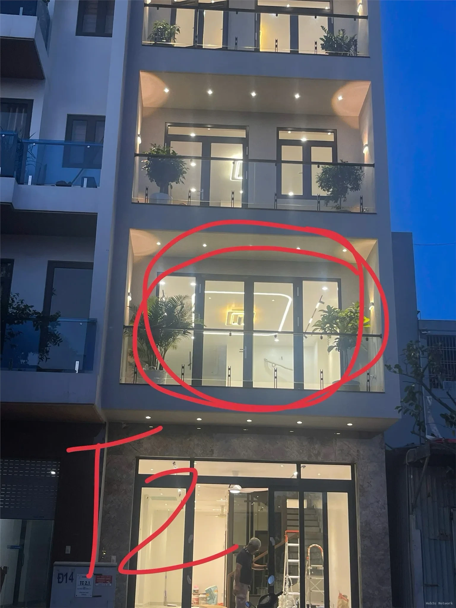 ( CHO THUÊ ) Văn Phòng TẦNG 2 – Lô A3 TĐC Đường Đôi Cây Đa, Ngô Quyền, Hải Phòng
