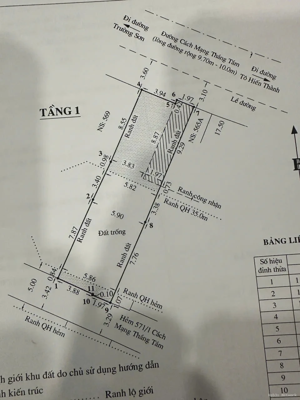 ĐẦU TƯ SINH LỜI –CẦN BÁN LÔ ĐẤT MẶT TIỀN TẠI Đ. Cách Mạng Tháng 8, Phường 15, Quận 10, TP. HCM 2
