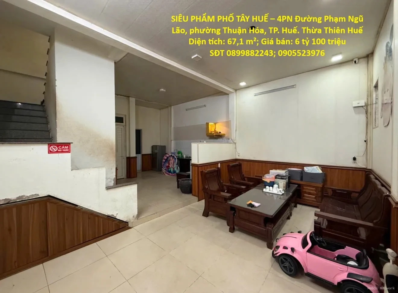 SIÊU PHẨM PHỐ TÂY HUẾ – 4PN – TRUNG TÂM – CHỈ 6,1 TỶ – Phạm Ngũ Lão, P.Phú Hội, TP.Huế