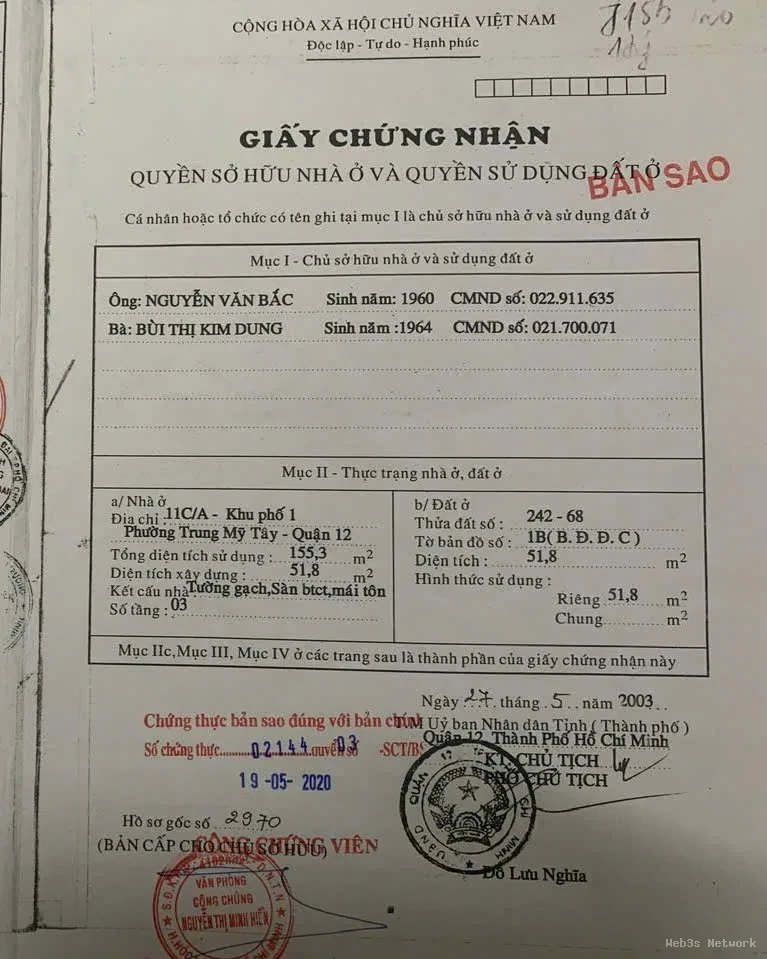 QUỸ ĐẤT HIẾM -BÁN ĐẤT 488M² THỔ CƯ – MẶT TIỀN KÉP NGUYỄN ẢNH THỦ, P.Trung Mỹ Tây, Q.12, TP.HCM 3