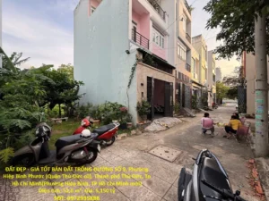 ĐẤT ĐẸP – GIÁ TỐT BÁN ĐẤT TRỐNG ĐƯỜNG SỐ 9 — SÁT VÁCH VẠN PHÚC CITY, Phường Hiệp Bình Phước, Thủ Đức