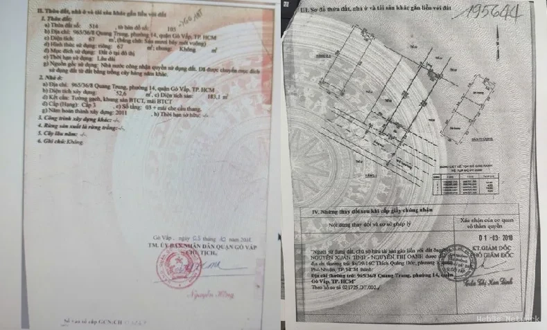 NHÀ ĐẸP- GIÁ TỐT CHÍNH CHỦ BÁN NHANH CĂN NHÀ tại Đường Quang Trung, PHường 14, Gò Vấp, HCM 2