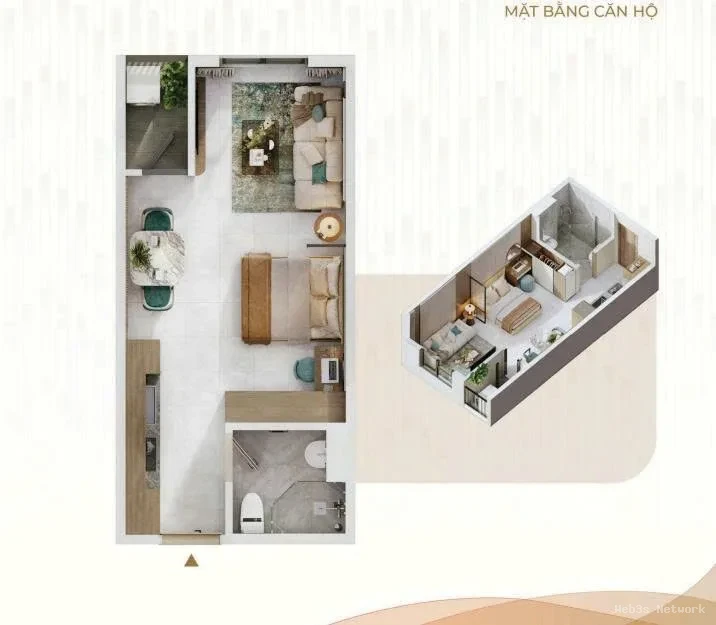 BÁN 3 CĂN HỘ THE WIN CITY – 1PN, 2PN, 3PN – CỬA NGÕ TÂY SÀI GÒN – Đức Hòa, Long An. 3
